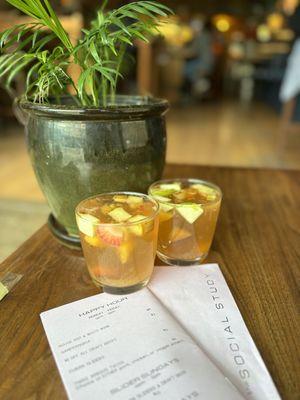 Sangria Menu