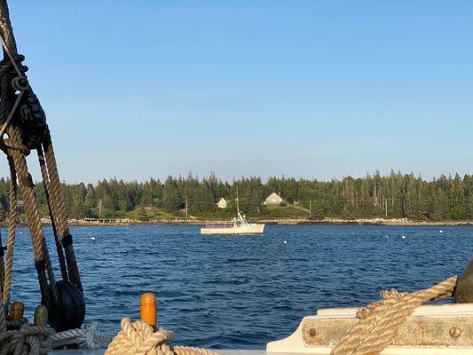 Swans Island from Mackerel Cove