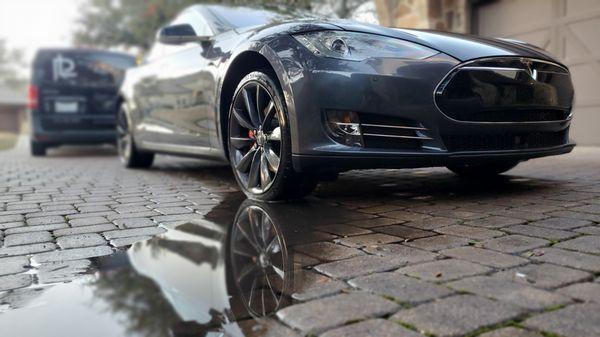 Tesla Model S P90D after a Premium Exterior Detail