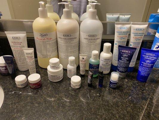 Some of my Kiehl's products