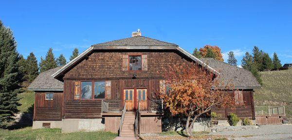 Located in the west side of the historic Timbers Lodge.  This beautiful log structure was built in 1941.