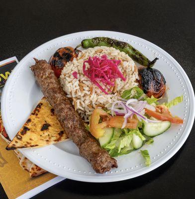 Adana Kebab Platter