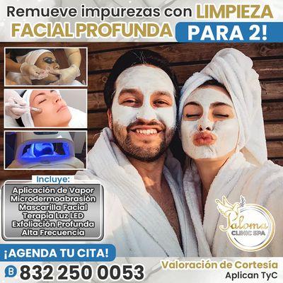 Cuidado facial personalizado, limpieza facial, hidrogolw, dermapen, beaty fast.Dale un descanso a tu rostro