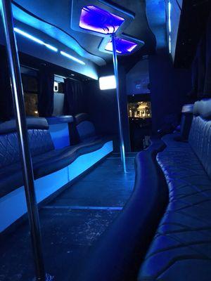 Inside of the bus