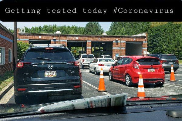 Getting tested today I am so curious, lol. Needed to update my #VEIP #emissions but they ain't doing it here.....testing only!