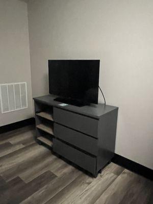 Tv at the bedroom