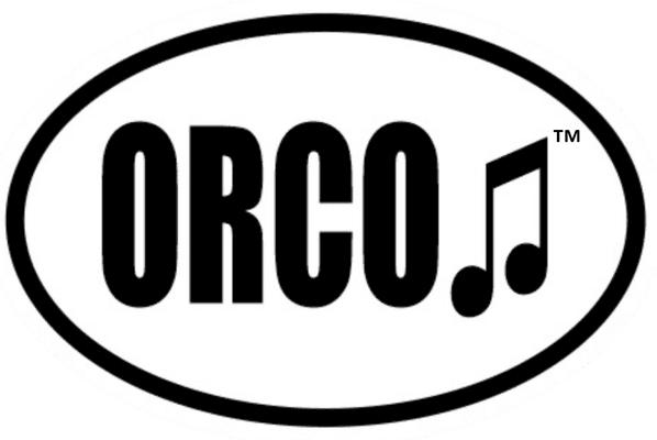 Version OrCoast Music logo. Trademarked.