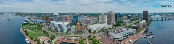 Downtown norfolk shot