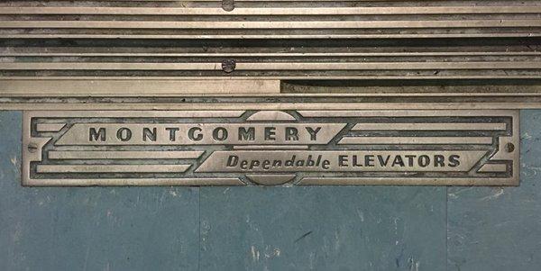 Great old Montgomery elevator