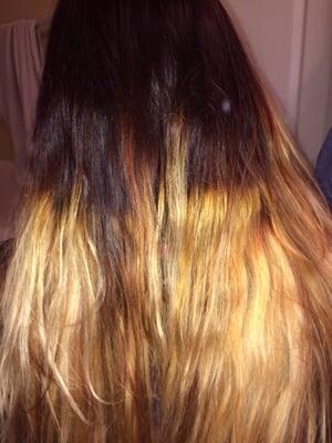 This is their version of ombré :(