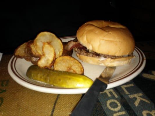 A Chicago burger