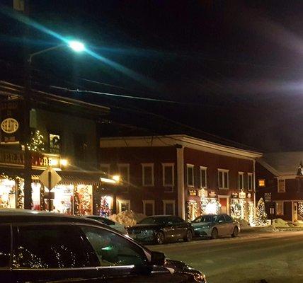 Main Street, Stowe, Vermont 30th December 2017