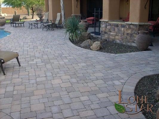 Lone Star Landscape is an Authorized Belgard Paver Installer.