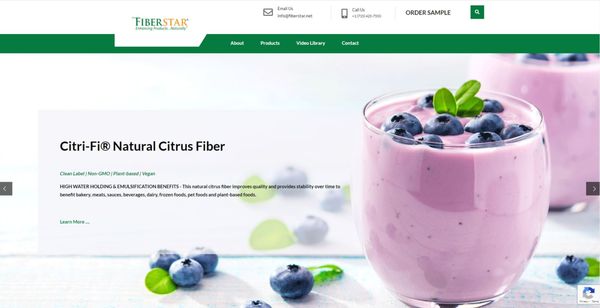 Website revamp for Fiberstar