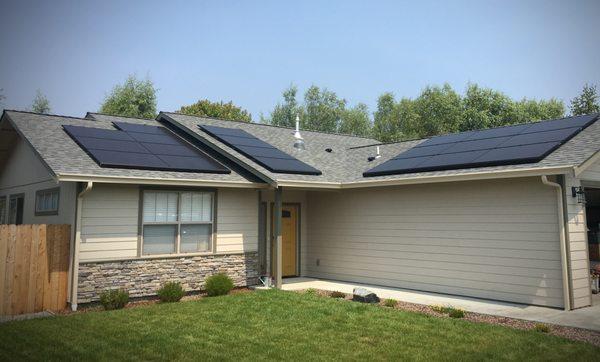 Premium solar panels, hidden rails and conduit, elegant integration