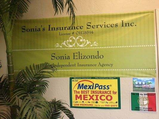 Sonia's Insurance Services