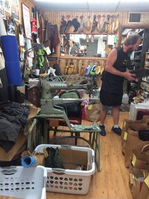 This is what a real shoe repair looks like