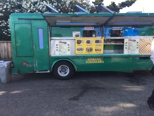 Food truck in Castro Valley on Tuesday night.