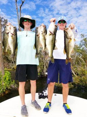 These brothers had a killer trip out on the Butler chain