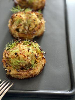 Tutka Bay Lodge - Oyster Potato Tartlettes