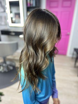 Natural highlights and layers