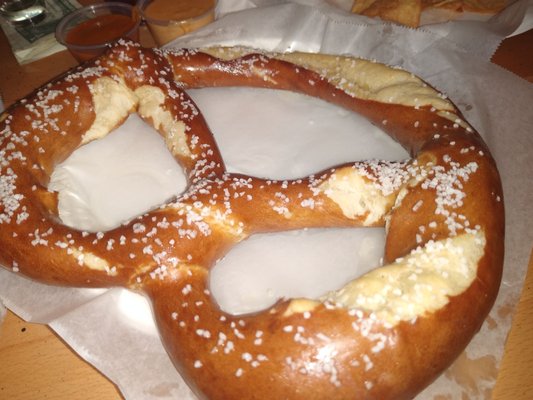 Giant pretzel