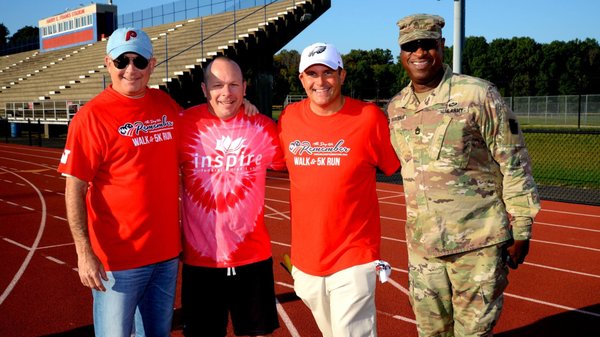 Supporting the local community at The Day We Remember Walk and Run with the Barkann Healing Hearts Foundation