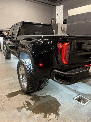 2020 GMC 3500 
Tinted taillights