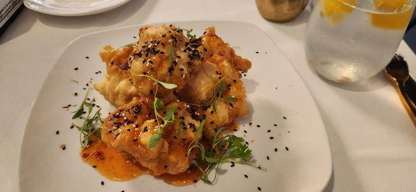 tempura cauliflower