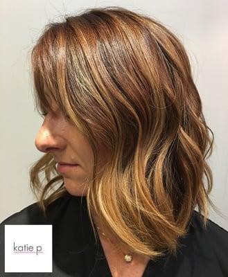 Color melt / hair painting