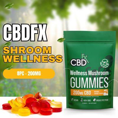 Mushroom Gummies, CBD Gummies, Shrooms