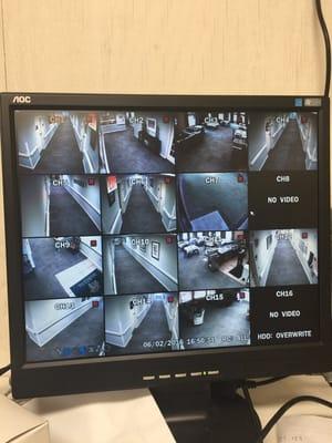 14 Camera System at a business.