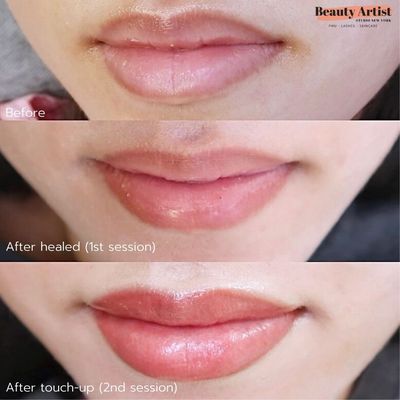 Lip color enhancement