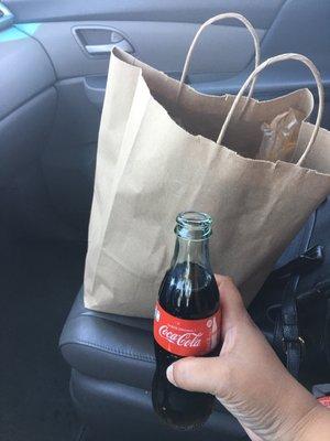 $40 of meat and the owner gave my daughter and I sodas for free.