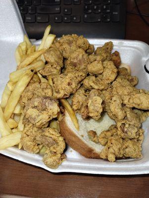 23pc gizzards and fries