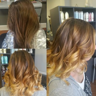 Golden Balayage