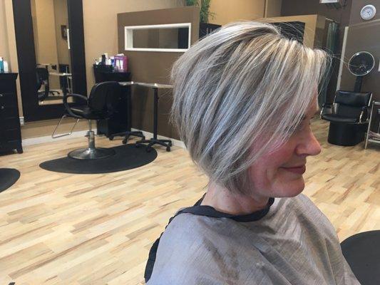 Cut and highlights by loAnne