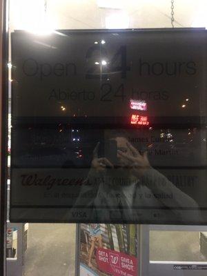 Both the Store and pharmacy are open 24/7