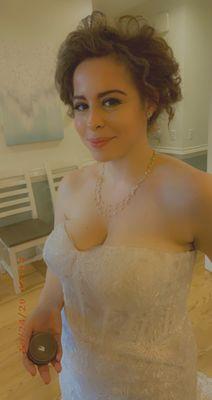 Bride makeup by me