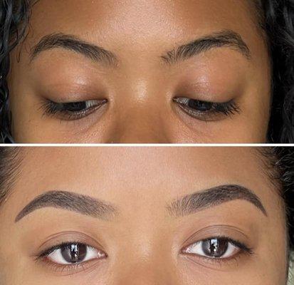 Ombre Powder Microshading Brows