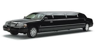 10 passengers stretch Lincoln Town Car.