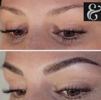 Because we all want to wake up and go! Come by and get a consultation on amazing natural looking brows.