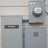 New service entrance with transferswitch for a Generac home stand by unit.