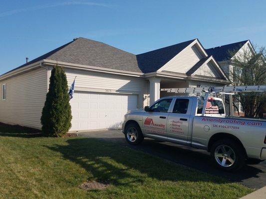 New Roof in Aurora, Illinois