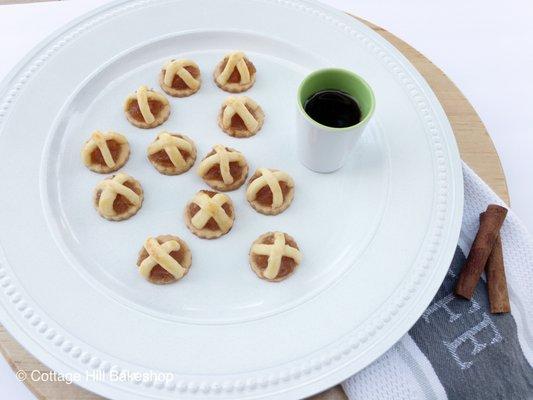 Pineapple Tartlets - House-made pineapple filling on a buttery crust