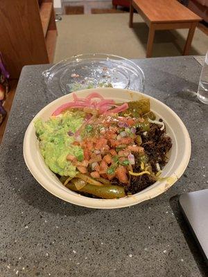 Burrito Bowl with Carnitas