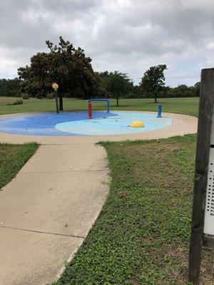 The spray area. Open during summer. Believe these are in other city parks in Waco as well.