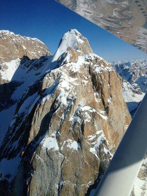 Up Close and Personal... Moose's Tooth near Denali.