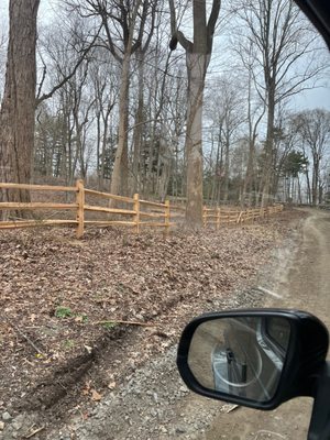 Western Red Cedar jumbo Split Rail