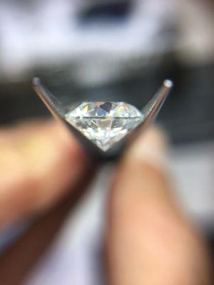 Over 2ct round diamond.